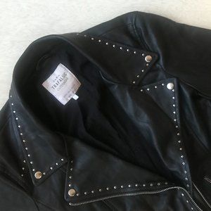 Faux Leather Fitted Zara Jacket